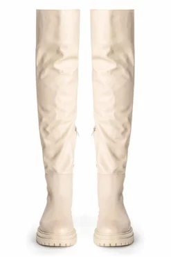 Tony Bianco Windy Vanilla Venice 4.5cm Long Boots Shoes