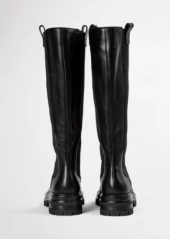 Tony Bianco Shoes Winx Black Venice 4.5cm Calf Boots