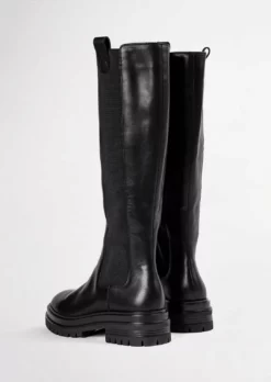 Tony Bianco Shoes Winx Black Venice 4.5cm Calf Boots