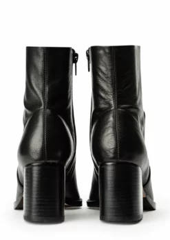 Tony Bianco Witney Black Venice 6.5cm Ankle Boots Shoes