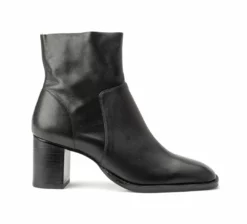Tony Bianco Witney Black Venice 6.5cm Ankle Boots Shoes