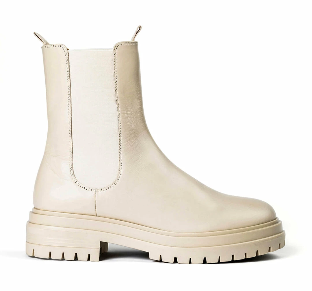 Tony Bianco Shoes Wolfe Vanilla Capretto 4.5cm Ankle Boots 3 Tony Bianco Shoes Wolfe Vanilla Capretto 4.5cm Ankle Boots