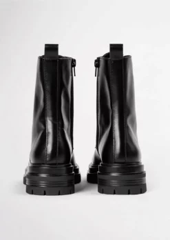 Tony Bianco Back In Stock Wya Black Como 4.5cm Ankle Boots
