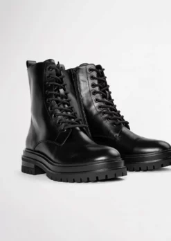 Tony Bianco Back In Stock Wya Black Como 4.5cm Ankle Boots