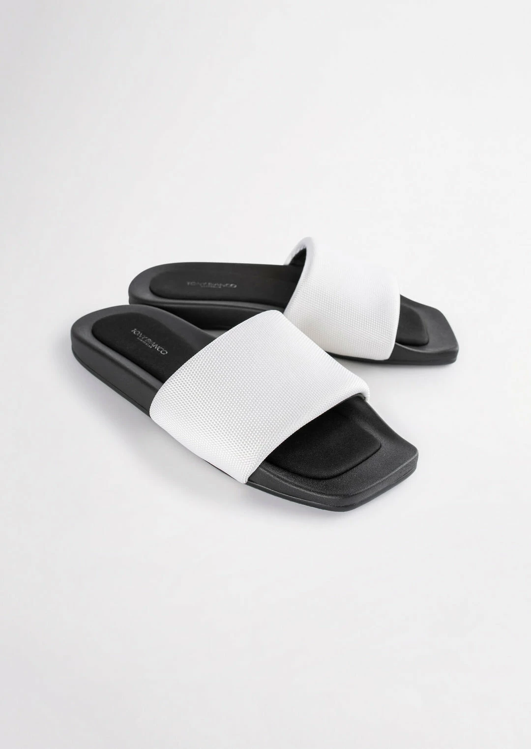 Tony Bianco York White Mesh 1cm Sandals 4 Tony Bianco York White Mesh 1cm Sandals