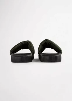 Tony Bianco Ziggy Forest Nylon 3cm Sandals 13 Tony Bianco Ziggy Forest Nylon 3cm Sandals