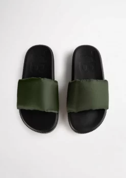 Tony Bianco Ziggy Forest Nylon 3cm Sandals 11 Tony Bianco Ziggy Forest Nylon 3cm Sandals