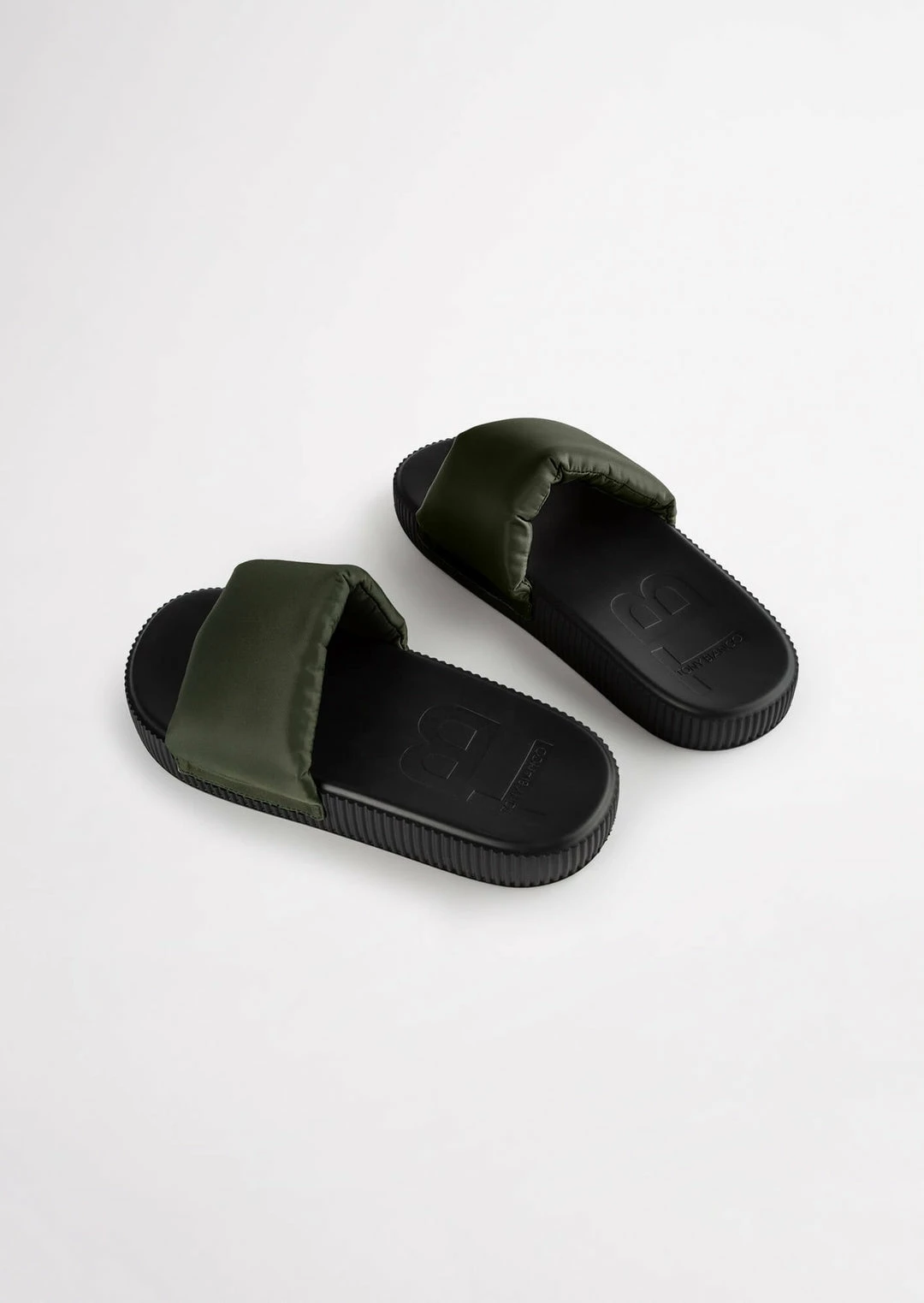 Tony Bianco Ziggy Forest Nylon 3cm Sandals 5 Tony Bianco Ziggy Forest Nylon 3cm Sandals